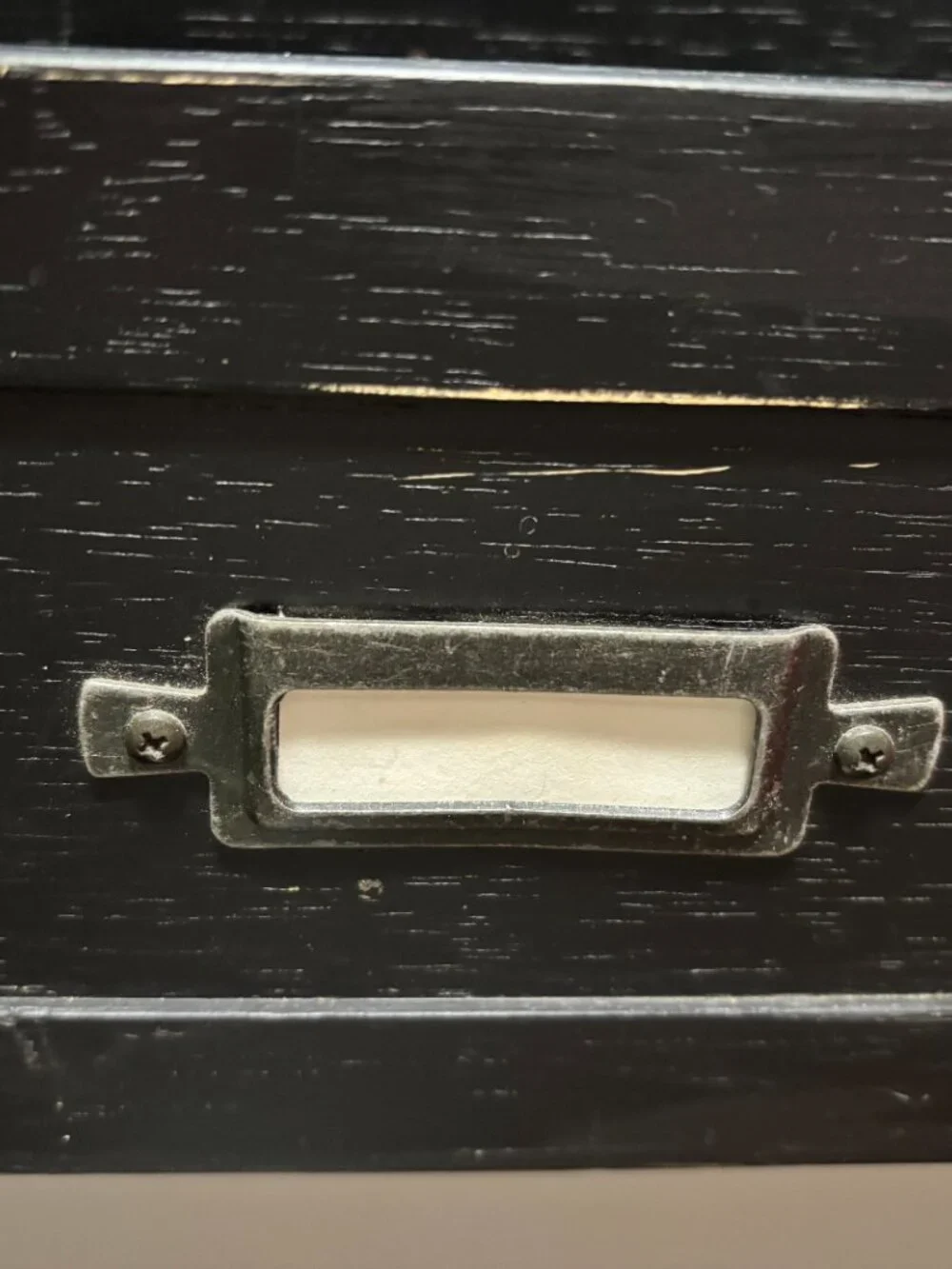 Vintage Black Wall Mirror Organizer Entryway Cubby Shelf Industrial Farmhouse